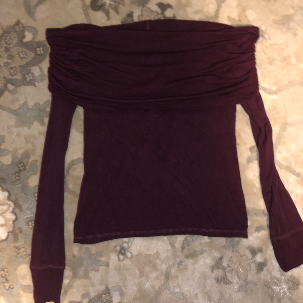 Over the shoulder top